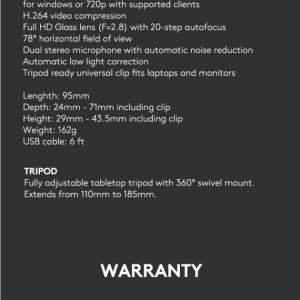 Logitech Stream Webcam C922 Pro - Image 7