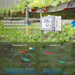 UbiBot GS1-AL4G1RS Industrial-Grade WIFI SIM Temperature Humidity Light Data Logger IoT System - Image 6